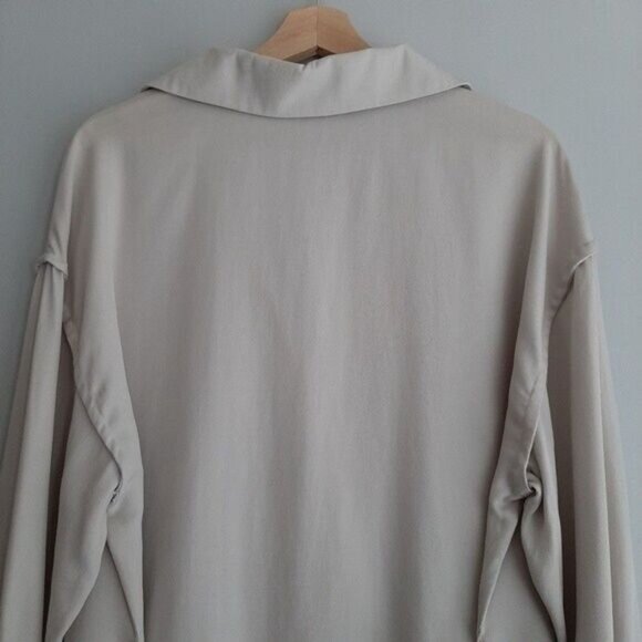 YAYA - NWOT Woman Waist Tie Unstructured Blazer | Light Jacket Sz L - Picture 8 of 13